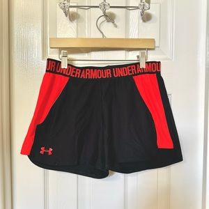 under armour shorts!